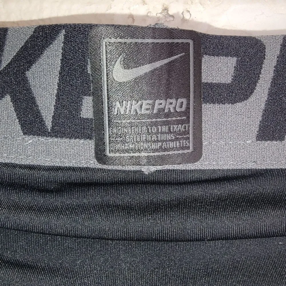 Nike Dri-fit Black Athletic Tights Pants Size Large